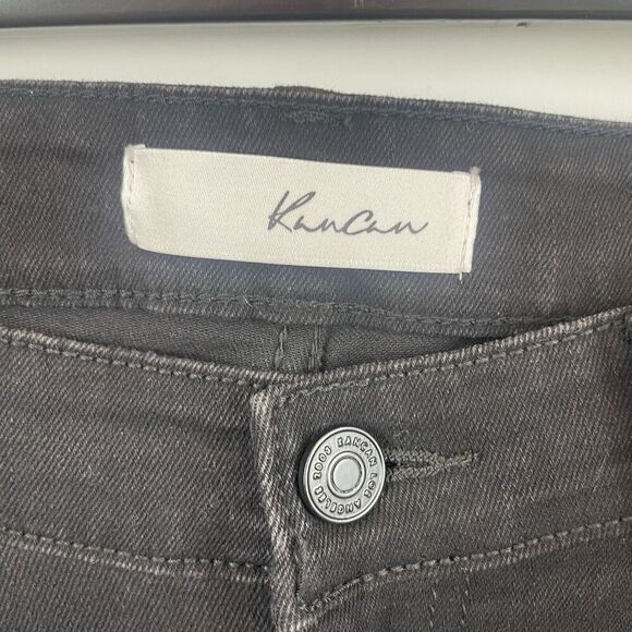 NWT Kancan Black Flare Mid Rise Jeans Size 9 /28 KC11255BBK - Picture 8 of 9